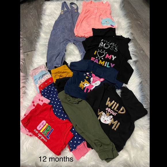 Baby Girl Clothing / Shoes / Accessories Bundle - Picture 5 of 15